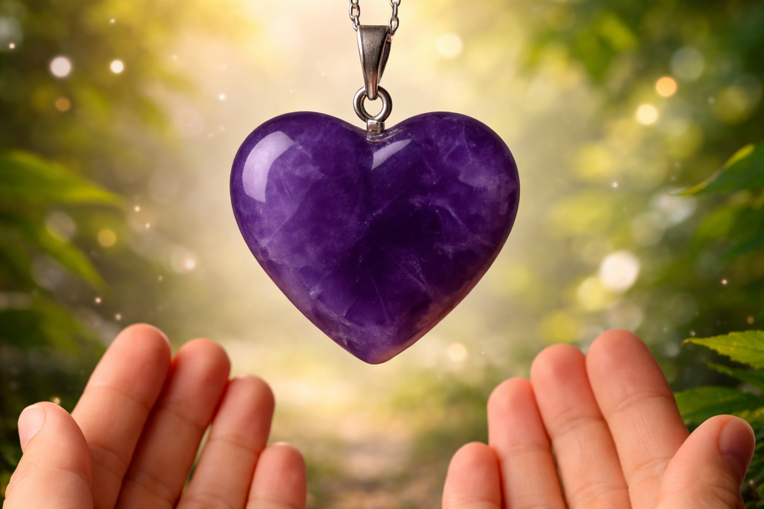 Can Amethyst Heart Pendant Bring Emotional Healing and Positive Energy?