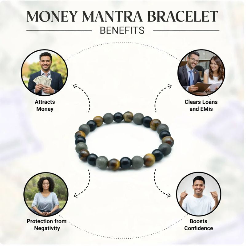 Money Maker Bracelet with FREE Raw Selenite Plate