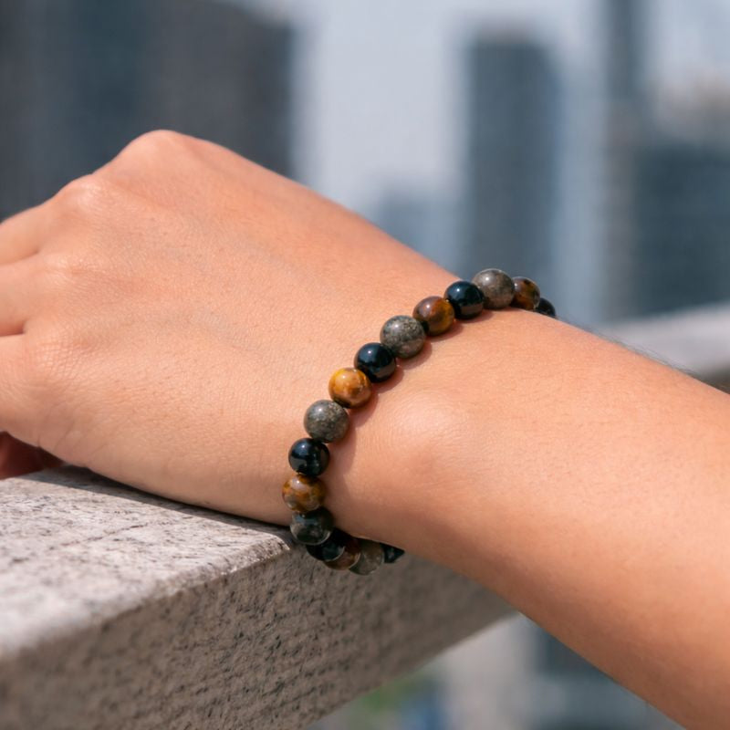 Money Maker Bracelet with FREE Raw Selenite Plate