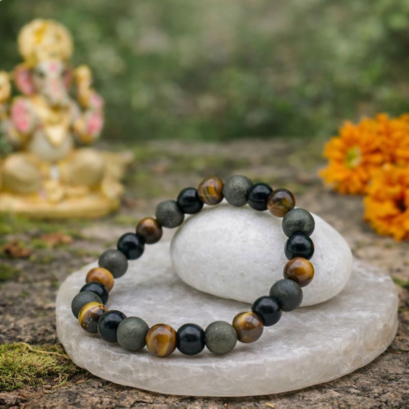 Money Maker Bracelet with FREE Raw Selenite Plate