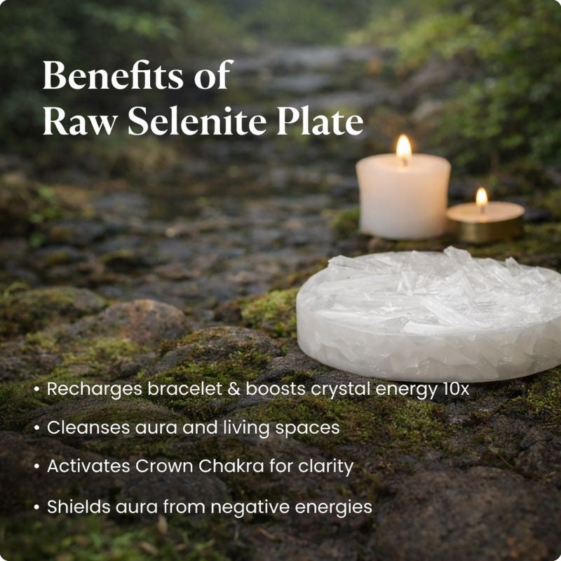 Money Maker Bracelet with FREE Raw Selenite Plate