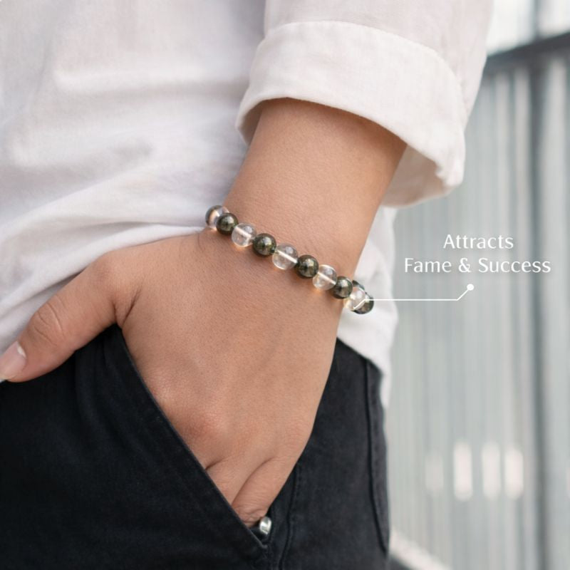 Super Raw Pyrite Bracelet
