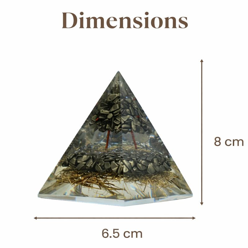 Pyrite Money Magnet Pyramid