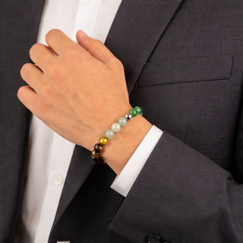Dhan Yog Bracelet with FREE Raw Selenite Plate