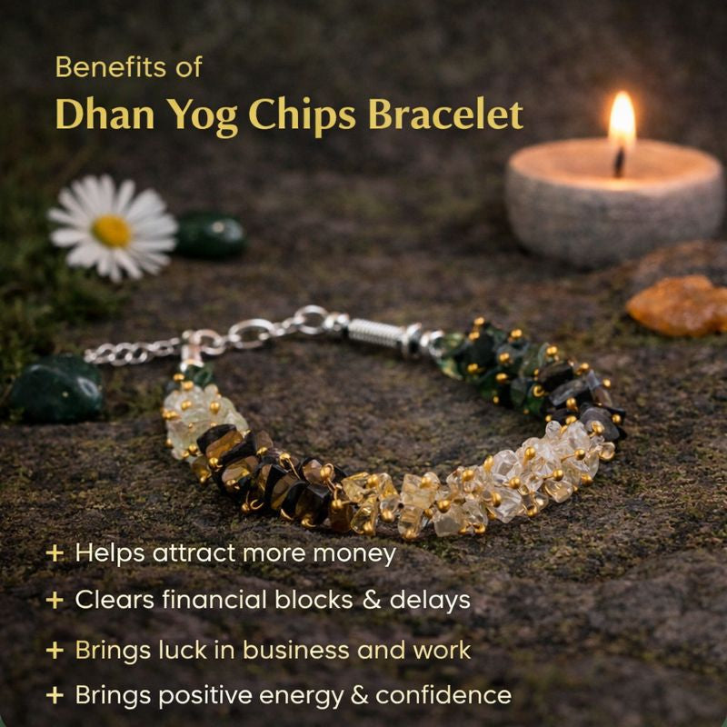 Dhan Yog Chips Bracelet