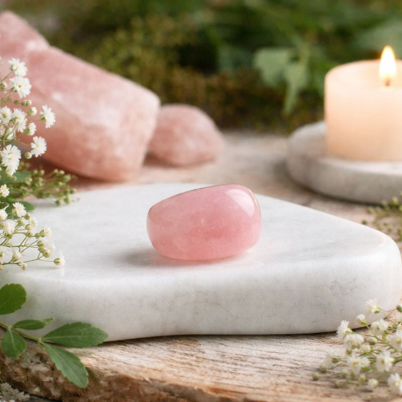 Love Attraction Tumble (Rose Quartz)