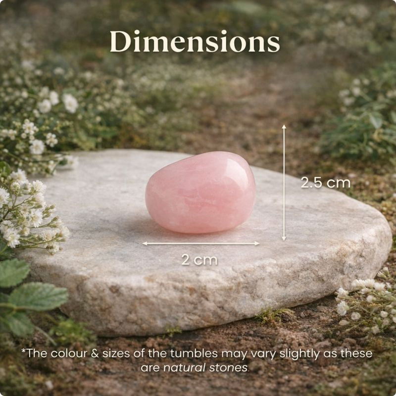 Love Attraction Tumble (Rose Quartz)