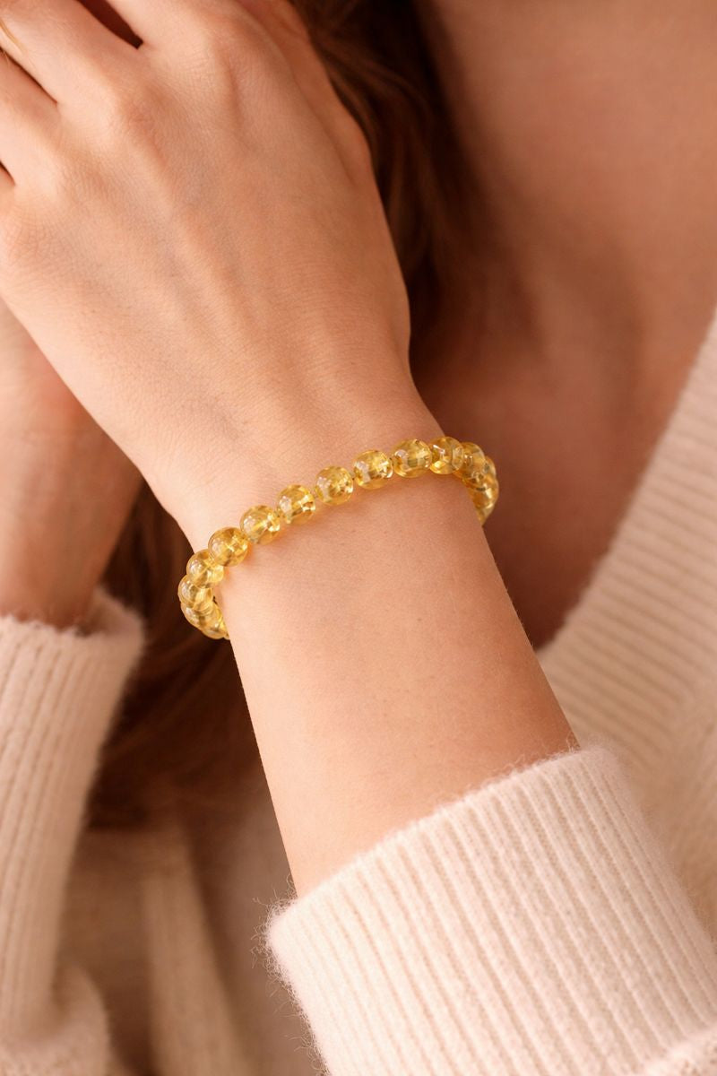 Citrine Bracelet : Wealth, Creativity, Success, Growth