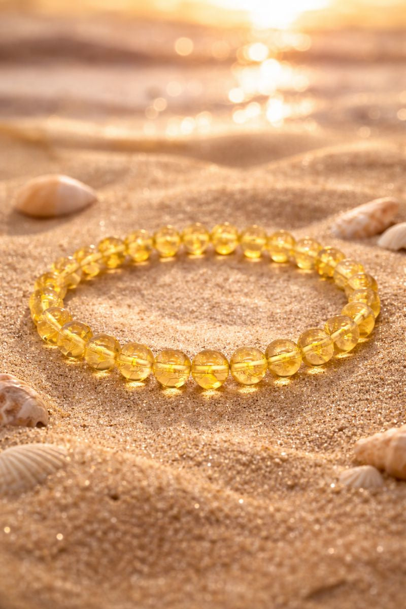 Citrine Bracelet : Wealth, Creativity, Success, Growth