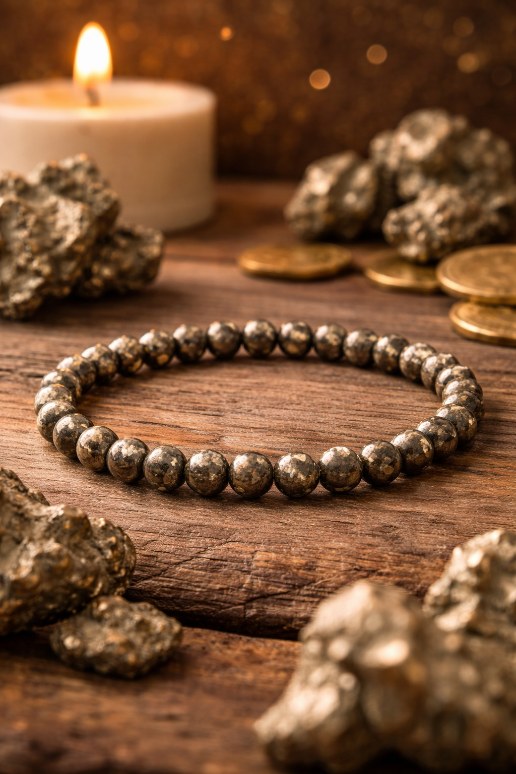 Pyrite Money Boost Bracelet