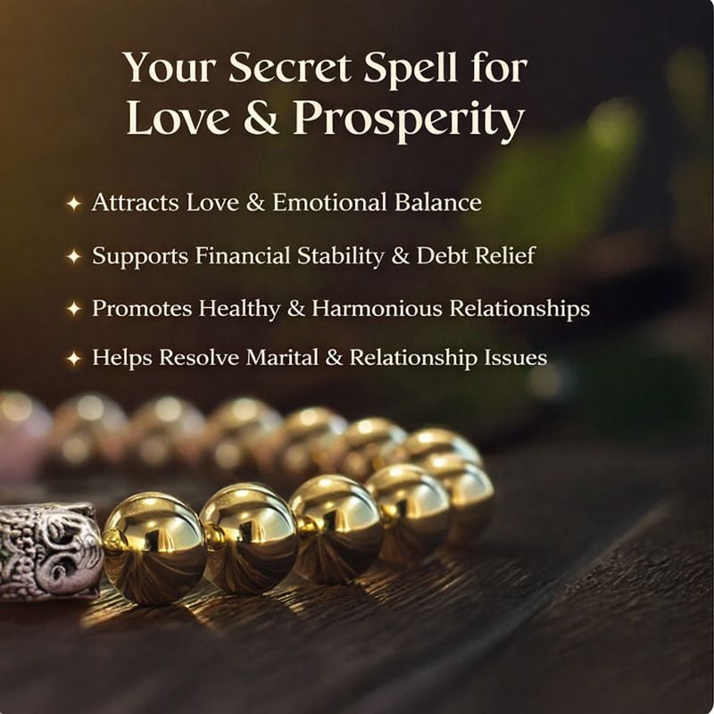 Love & Money Attractor Bracelet with FREE Raw Selenite Plate