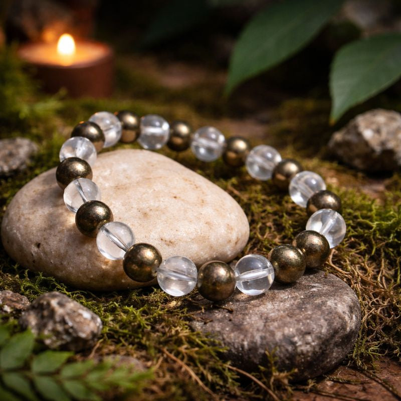 Super Raw Pyrite Bracelet