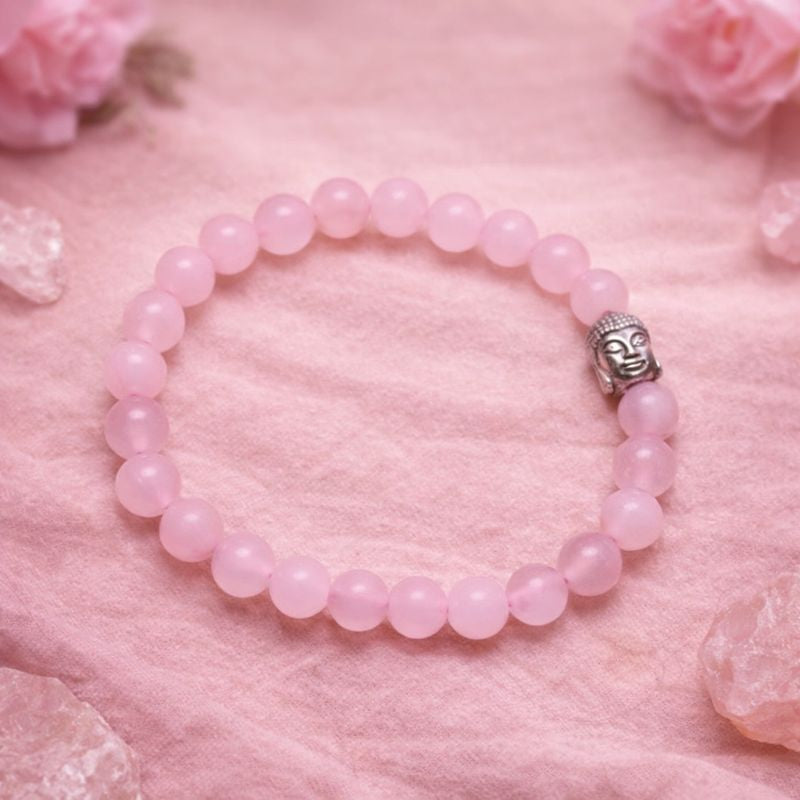 Pyrite Anklet with FREE Rose Quartz Bracelet