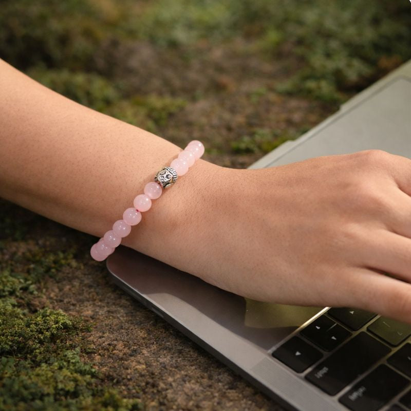 Love Attraction Bracelet (Original Rose Quartz)