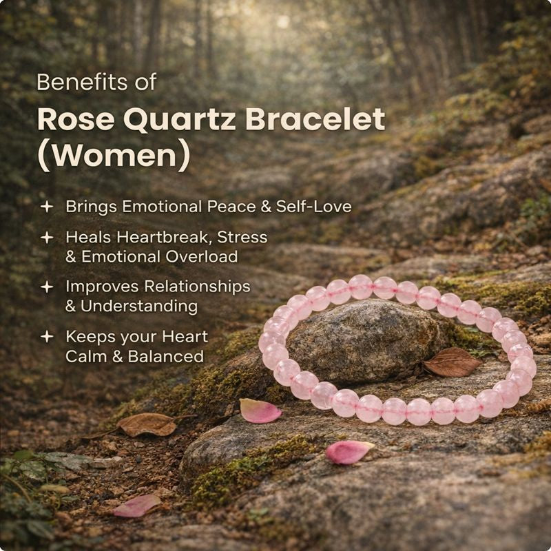 Attract Love Rose Quartz Bracelet