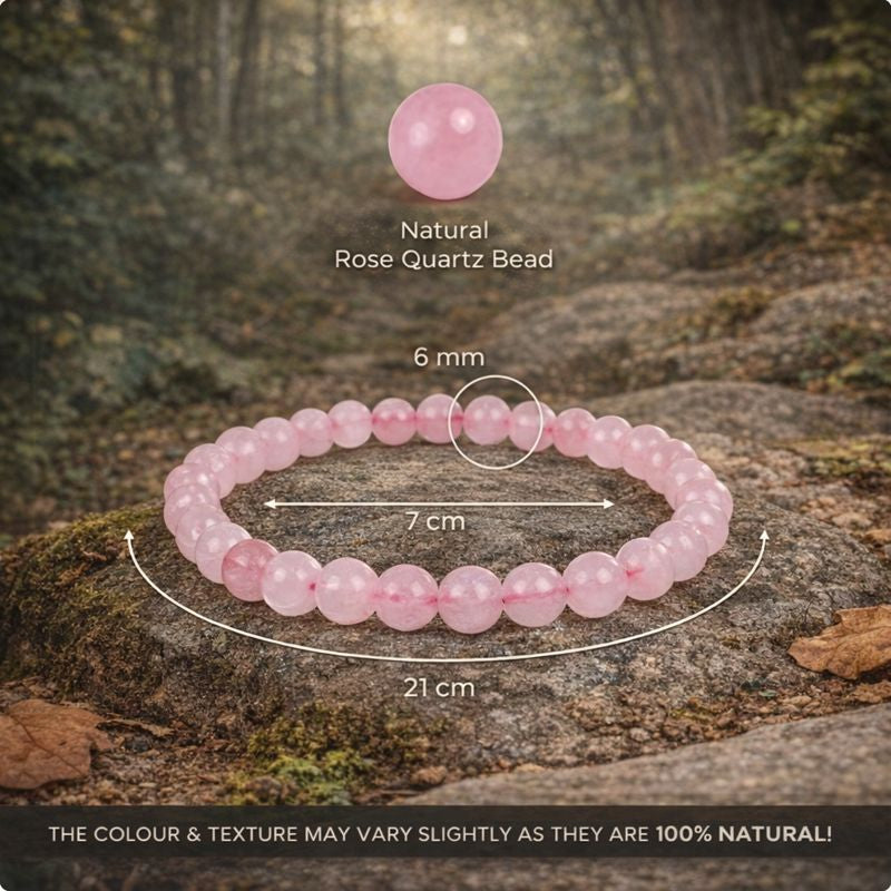 Attract Love Rose Quartz Bracelet