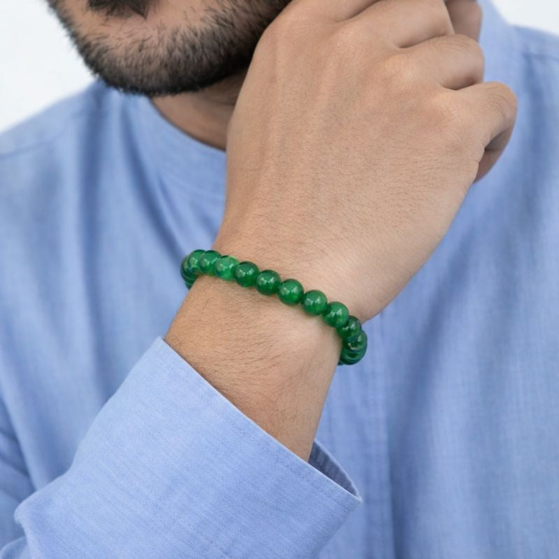 GREEN Aventurine Bracelet for Good luck, Career Opportunities, Growth