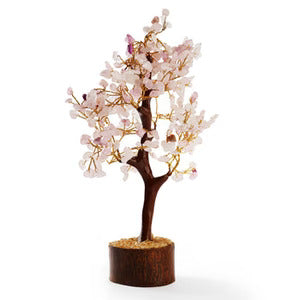 Rose Quartz Crystal Tree