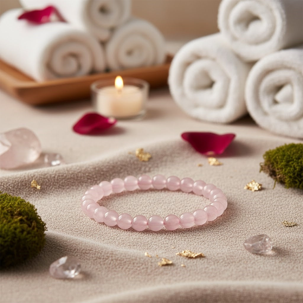 Attract Love Rose Quartz Bracelet